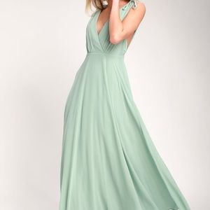 Sage Green Maxi Dress